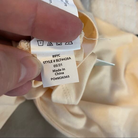 Balance Collection Boxy Crop Top Lightweight criss cross back NWT BLT4428A S - Picture 4 of 12